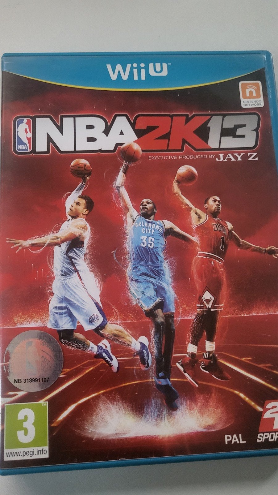 NBA 2K13 - Wii U (Basketbal Game), Spelcomputers en Games, Ophalen of Verzenden, Zo goed als nieuw