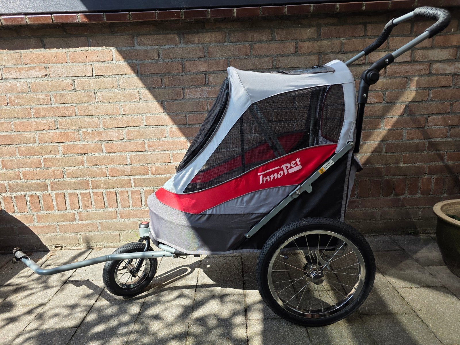 InnoPet Hondenfietskar Sporty Dog Trailer Deluxe, Innopet, Ophalen, Zo goed als nieuw, Hondenfietskar