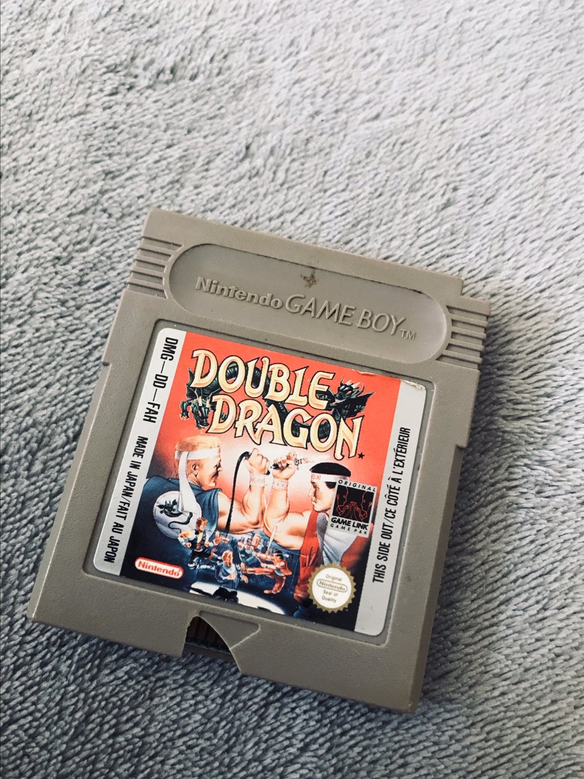 Nintendo Gameboy double dragon (chip) vintage, Spelcomputers en Games, Avontuur en Actie, Verzenden, 1 speler, Zo goed als nieuw