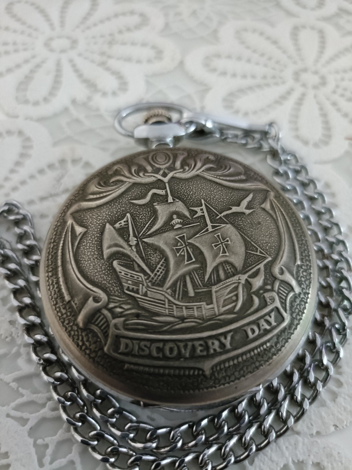 Klassieke Molnija "Discovery Day" Handopwinder Zakhorloge, Ophalen, Nieuw, Overige materialen