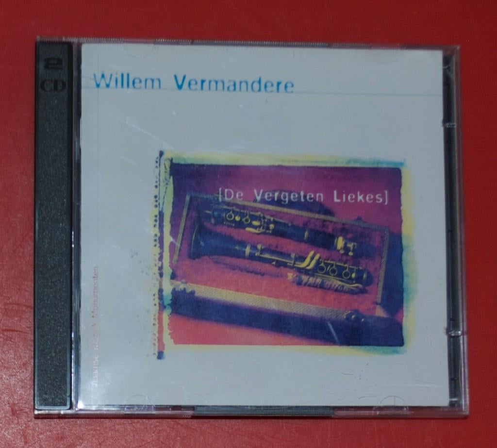 zeldzame 2cd Willem Vermandere De vergeten liekes uit 1996, Cd's en Dvd's, Cd's | Nederlandstalig, Ophalen of Verzenden, Gebruikt
