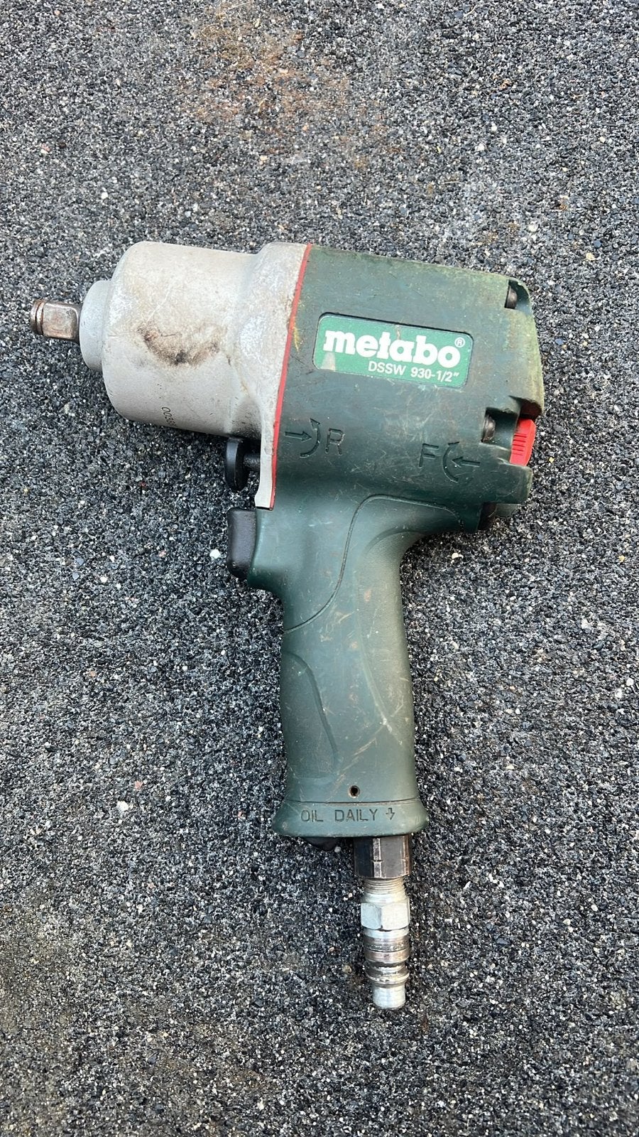 Metabo DSSW 930-1/2" Slagmoersleutel, Doe-het-zelf en Verbouw, Gereedschap | Handgereedschap, Ophalen, Gebruikt, Overige typen