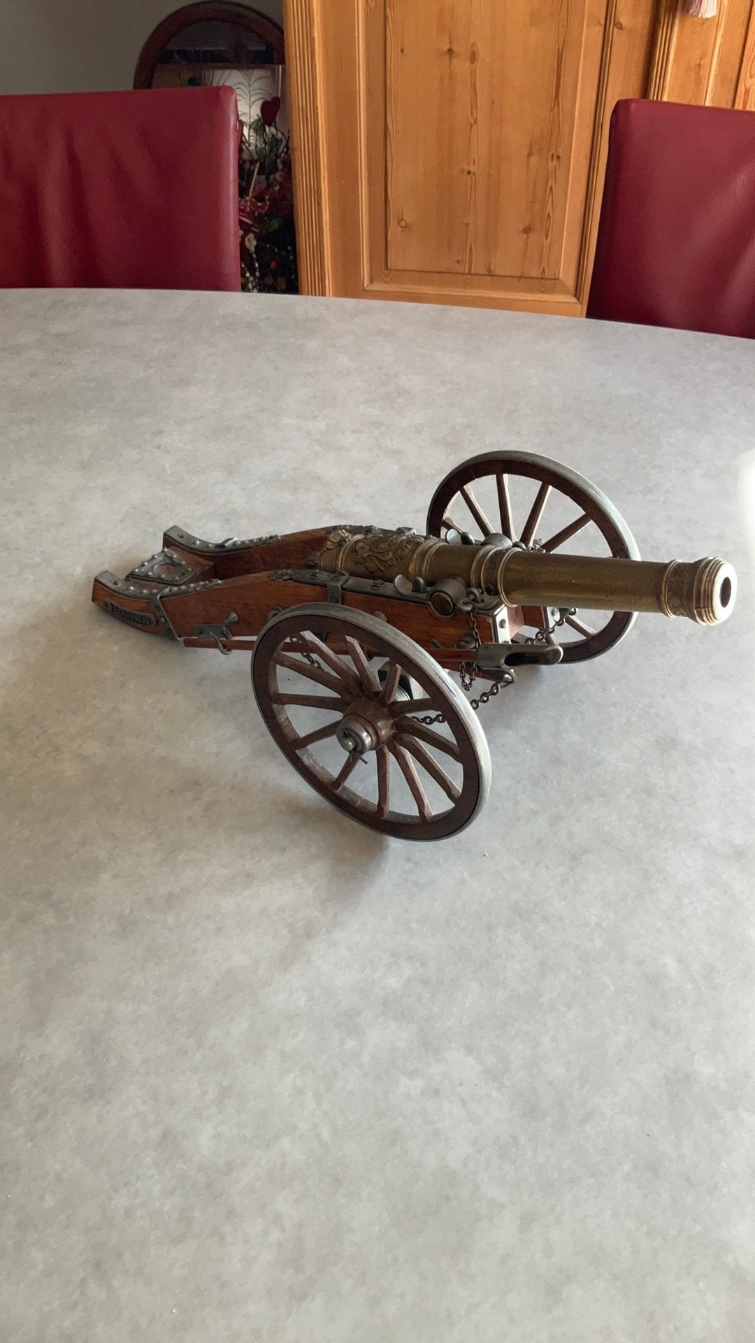 Kanon naar origineel groot model lodewijk XIV tijd. 45 cm, Ophalen of Verzenden