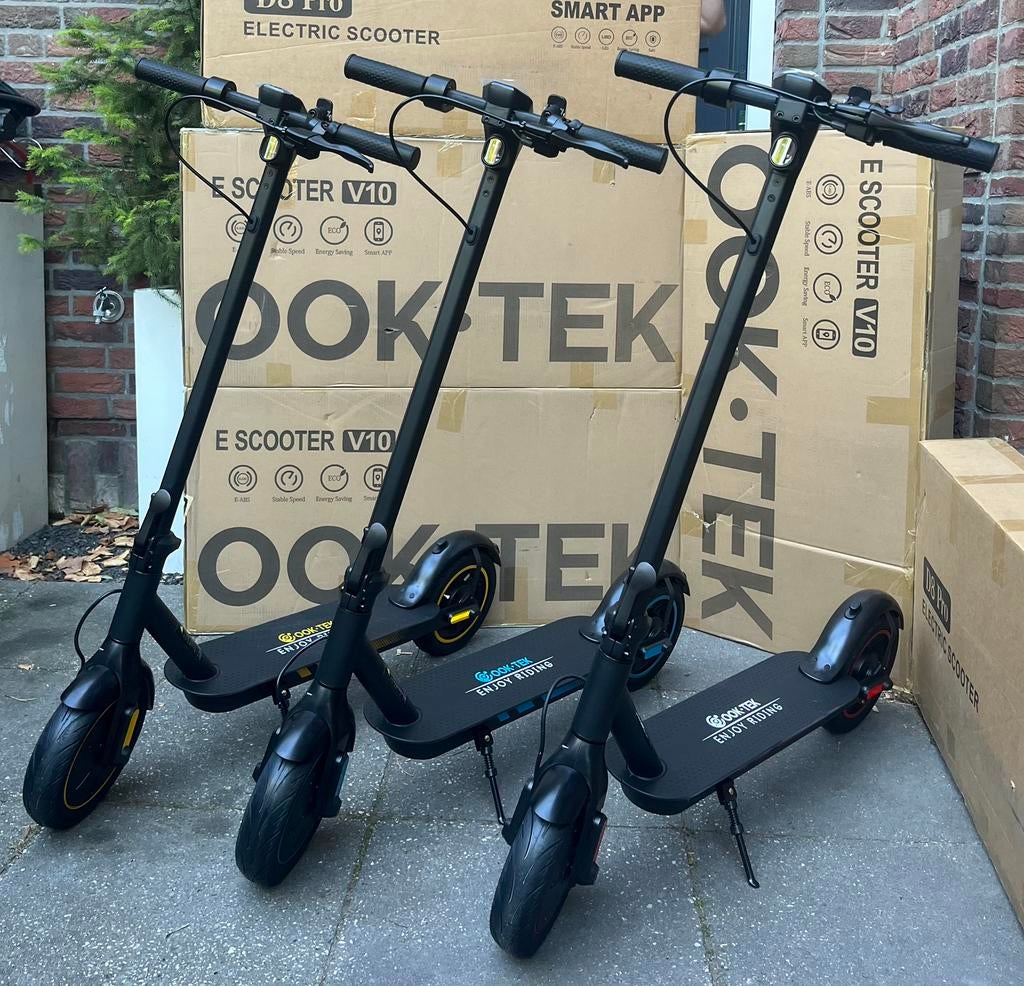 *Nieuwe* Elektrische Step OOK•TEK V10, Ophalen of Verzenden, Zo goed als nieuw, Elektrische step (E-scooter)