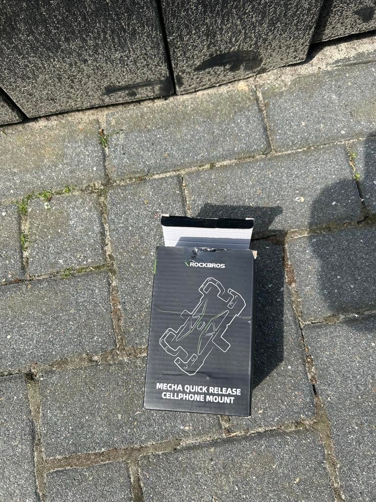 Rockbros Mecha Quick Release Telefoonhouder, Ophalen, Zo goed als nieuw