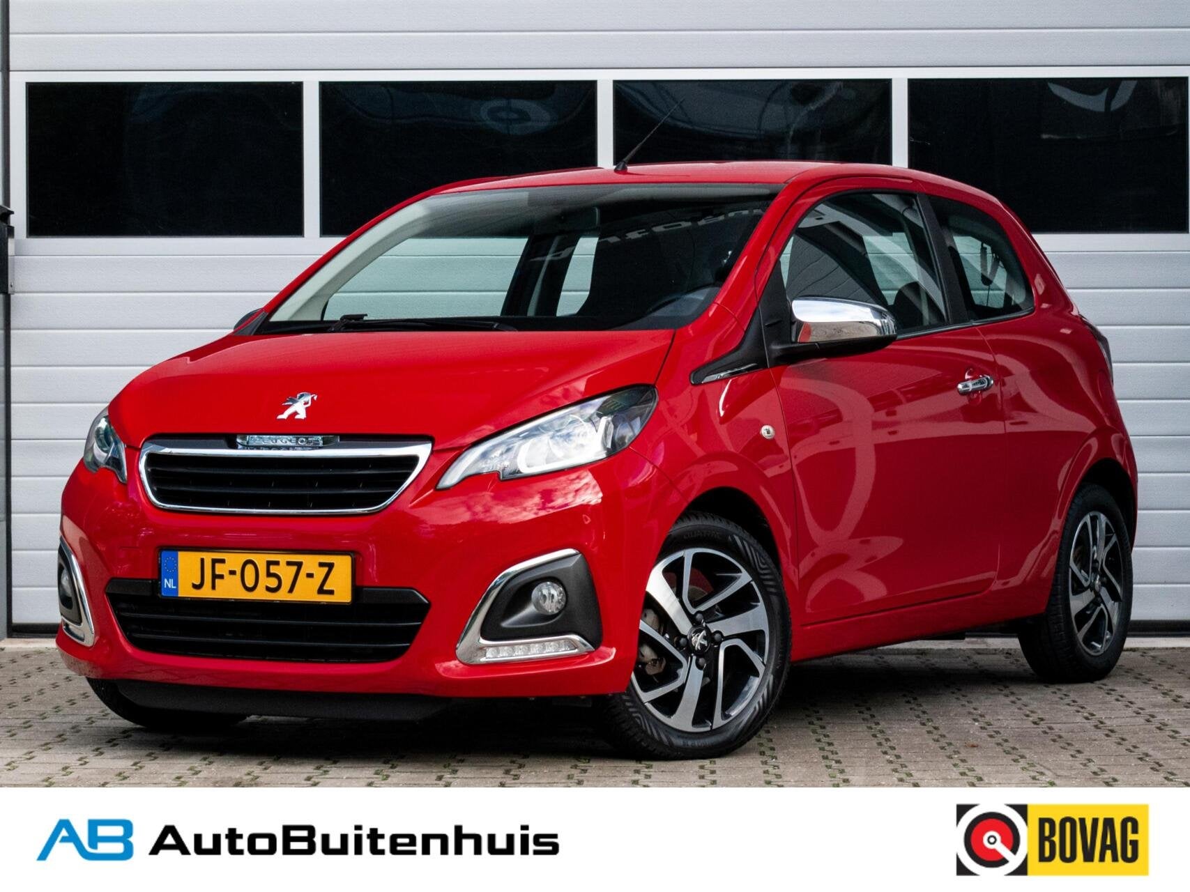 Peugeot 108 1.2 Allure|NW. APK|CLIMATE|MULTIMEDIASCHERM|BLUE, Voorwielaandrijving, Gebruikt, Euro 6, 1199 cc