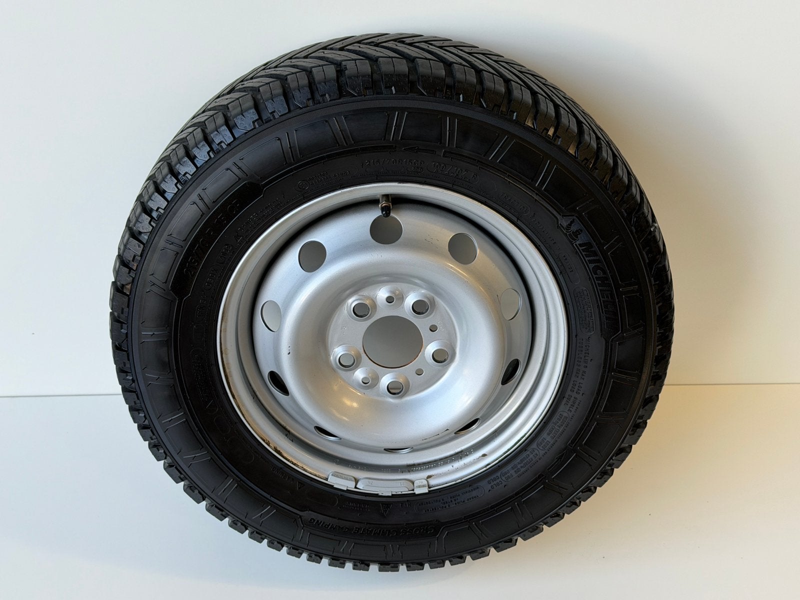 RESERVEWIEL Camper 15”- 5X118, 215/70/16 Ducato-Jumper-Boxer, 15 inch, Banden en Velgen, Ophalen of Verzenden, All Season