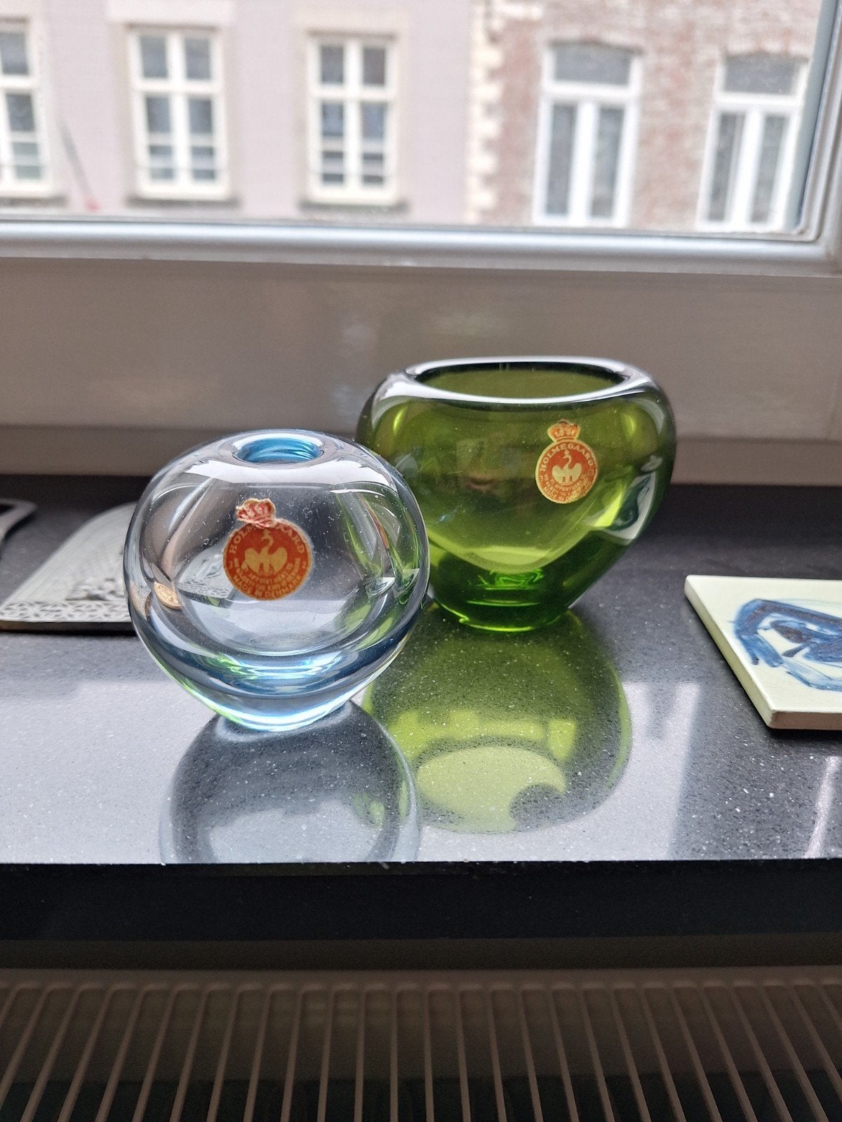 Holmegaard Per Lutken vaasjes, Ophalen of Verzenden