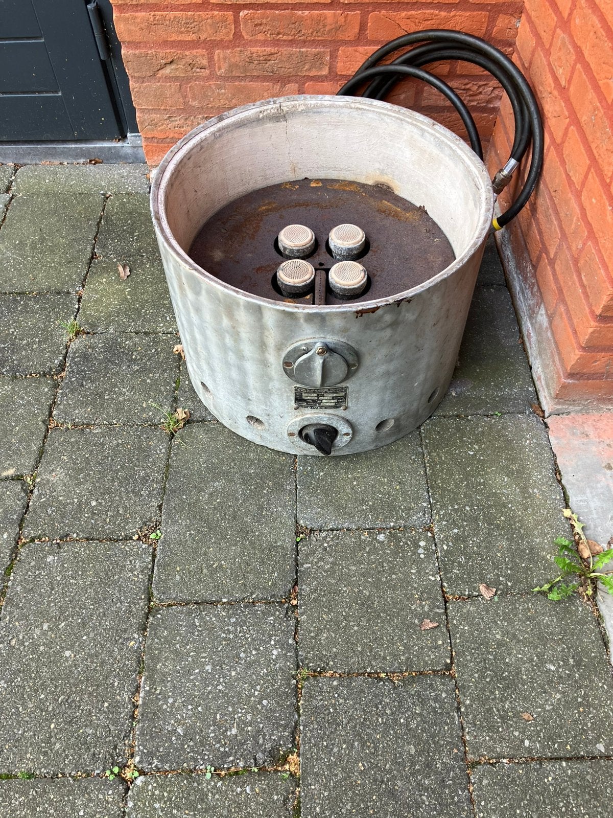 Grote gasbrander, Ophalen, 60 cm of meer, Zo goed als nieuw, Gas