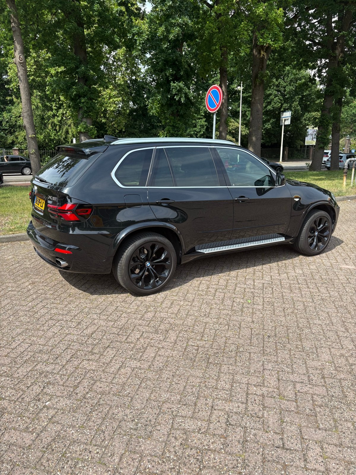 BMW X5 3.0 D Xdrive 2008 Zwart 7 zitter goed onderhouden bmw, 2993 cc, 255 €/maand, 7 stoelen, Zwart