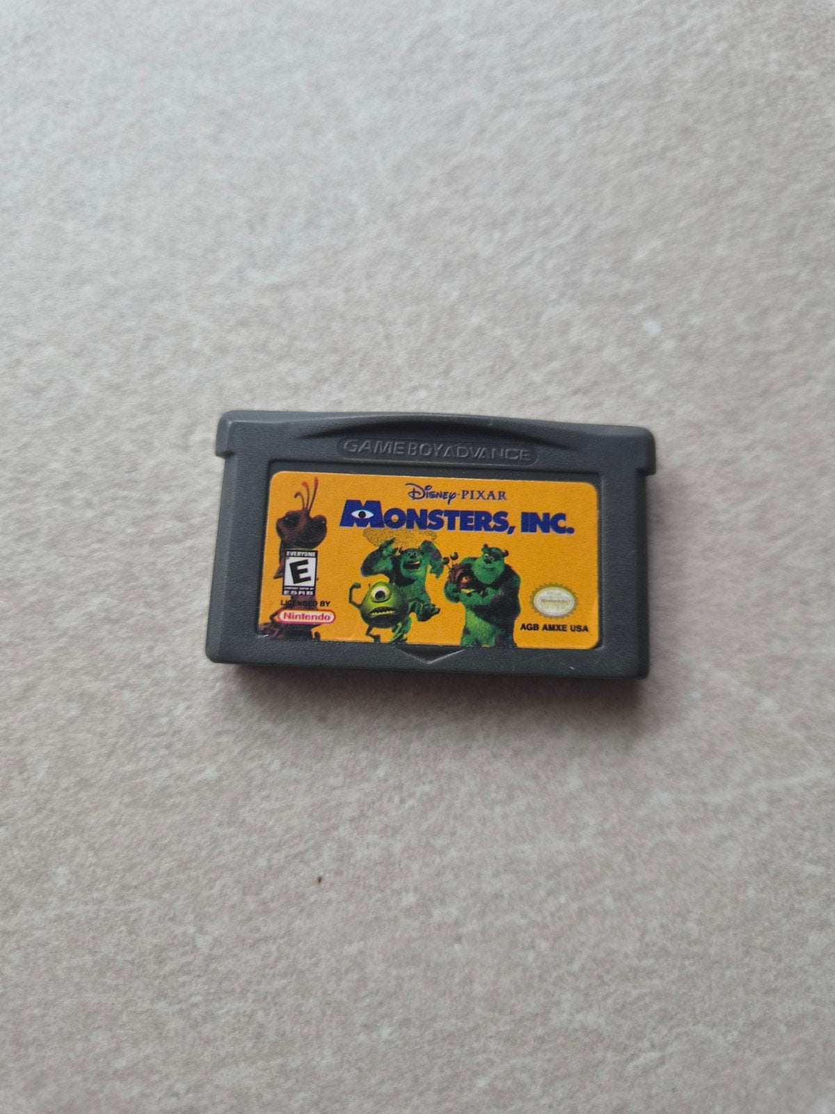 Gameboy Advance - Monsters, Inc., Avontuur en Actie, Gebruikt, 1 speler, Ophalen of Verzenden