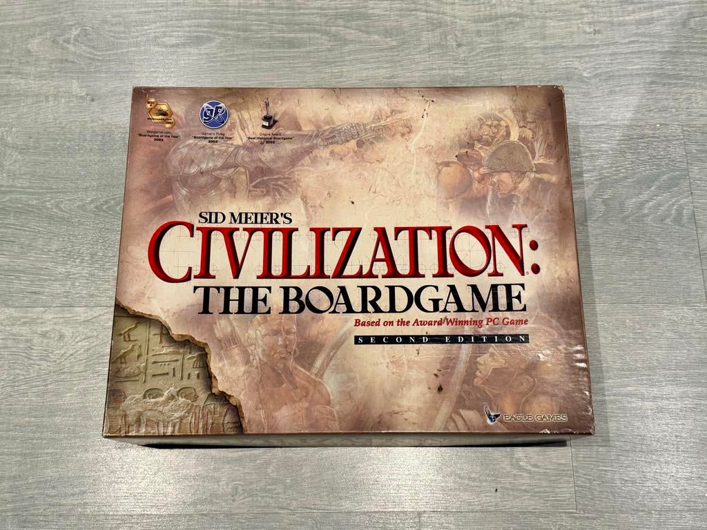 Sid Meier's Civilization: The Boardgame - Tweede Editie, Drie of vier spelers, Ophalen, Gebruikt