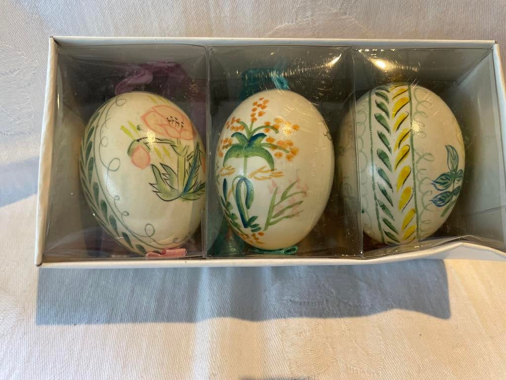 Ei beschilderd, Antiek en Kunst, Curiosa en Brocante, Ophalen of Verzenden