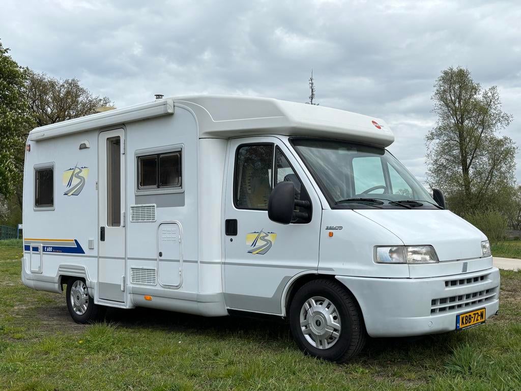 Bürstner T600 Harmony - Technische topstaat 1e eigenaar! 2.8, Ringverwarming, Fiat, Koelkast, Luifel