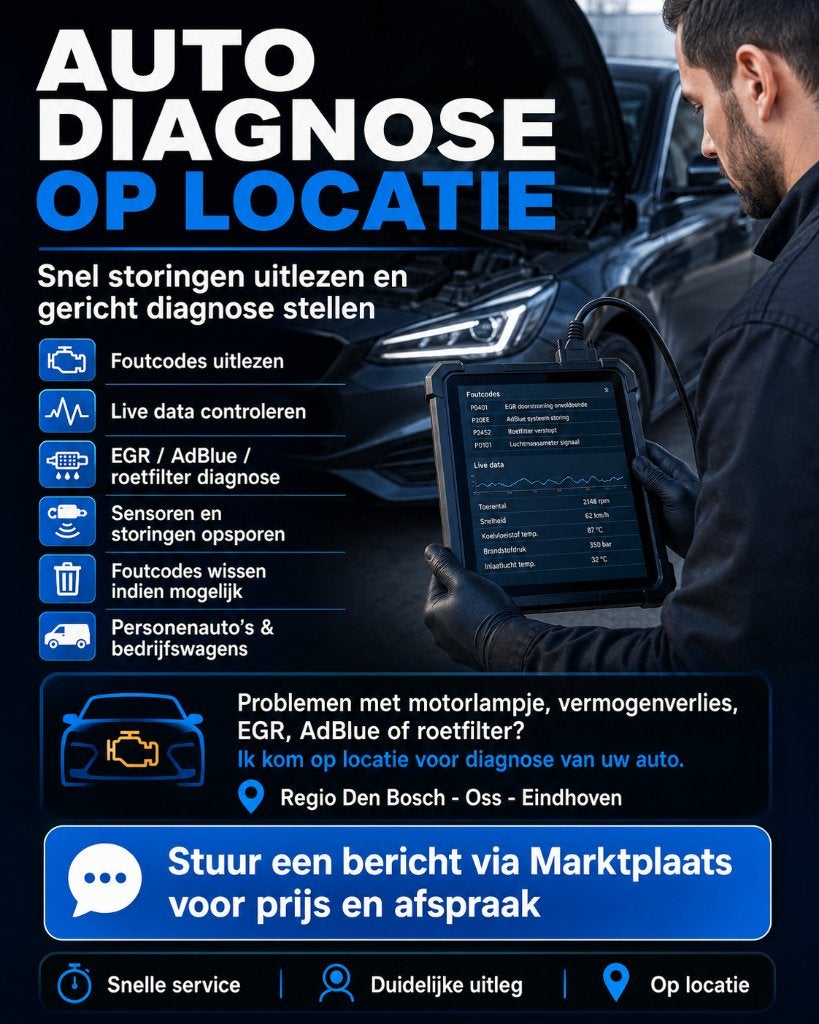 Diagnose op locatie/Band Reparatie.