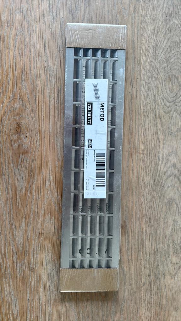 Metod ventilatierooster, Minder dan 50 cm, Nieuw, Ophalen of Verzenden, Minder dan 25 cm