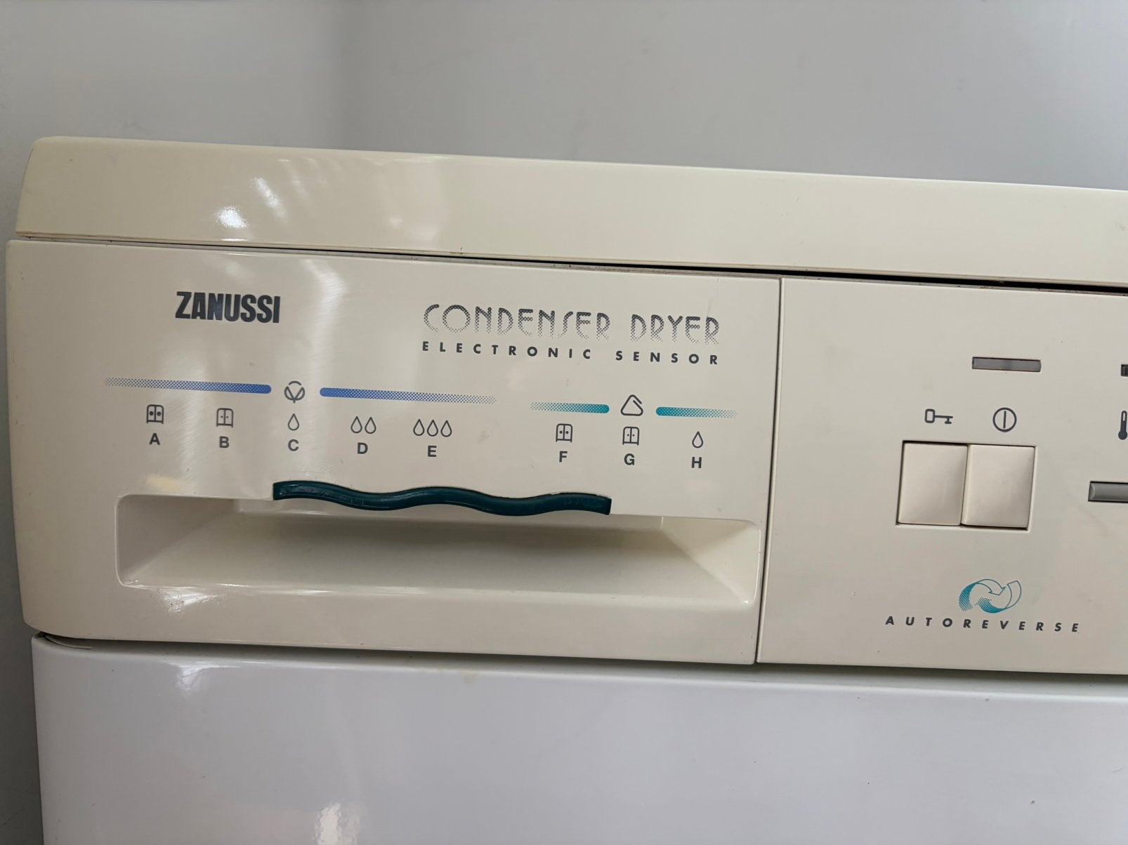 Zanussi droger, Ophalen, Gebruikt, Condens, 85 tot 90 cm