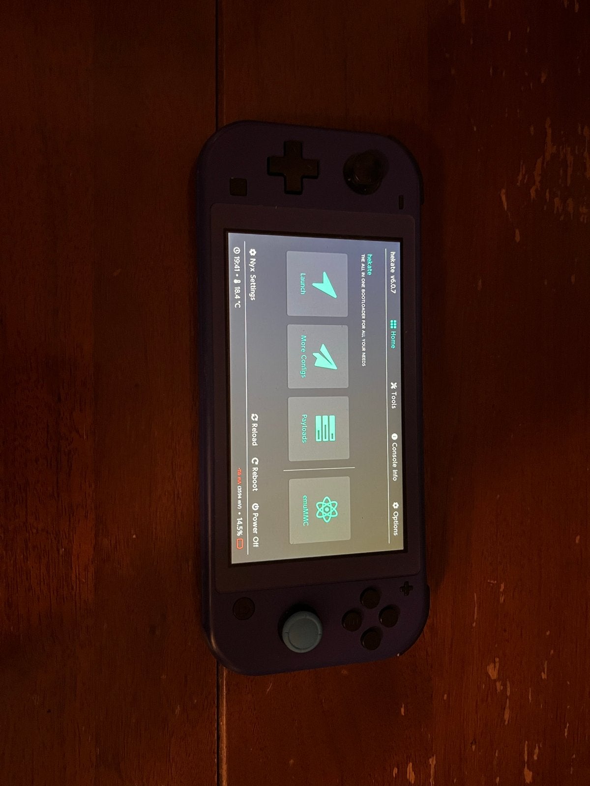Unpatched Nintendo Switch Lite, Ophalen, Overige kleuren, Gebruikt