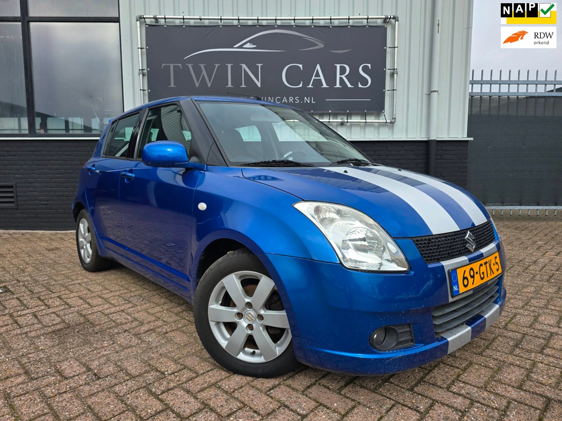 Suzuki Swift 1.3 Bandit 5drs Clima Elek. Ramen, Auto's, Voorwielaandrijving, Automatische klimaatregeling, Swift, Origineel Nederlands