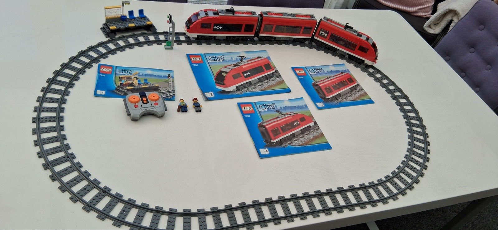 Lego trein, Kinderen en Baby's, City, Lego, Ophalen of Verzenden, Zo goed als nieuw