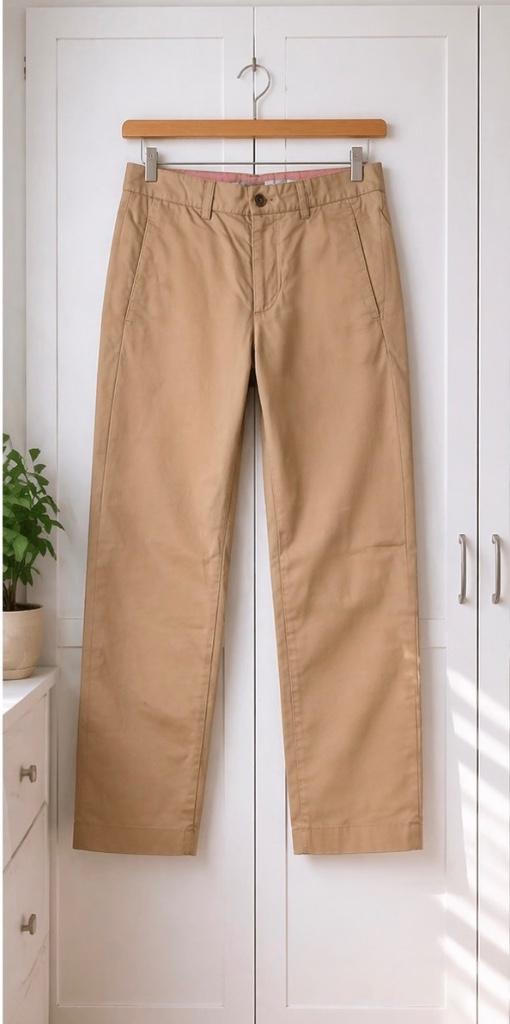 Closed beige barrel fit broek maat 25 nieuw, Nieuw, Ophalen of Verzenden, Maat 34 (XS) of kleiner, Lang