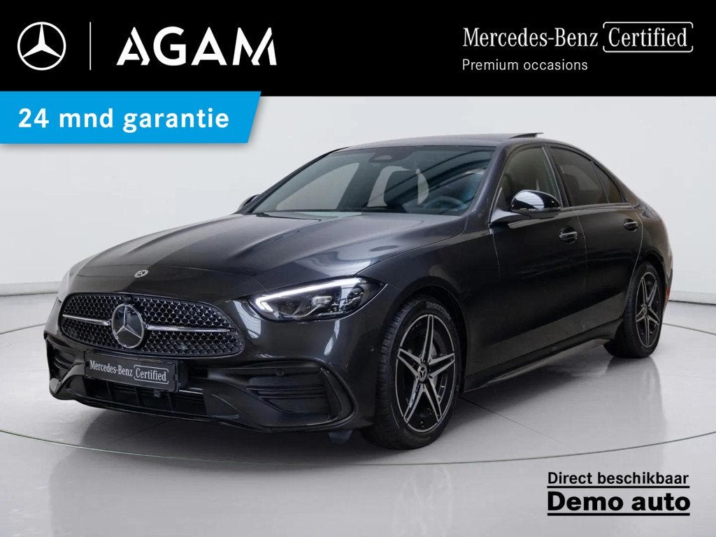 Mercedes-Benz C-Klasse Limousine 180 Star Edition AMG Line P, Auto's, Automaat, Achterwielaandrijving, 1800 kg, Origineel Nederlands