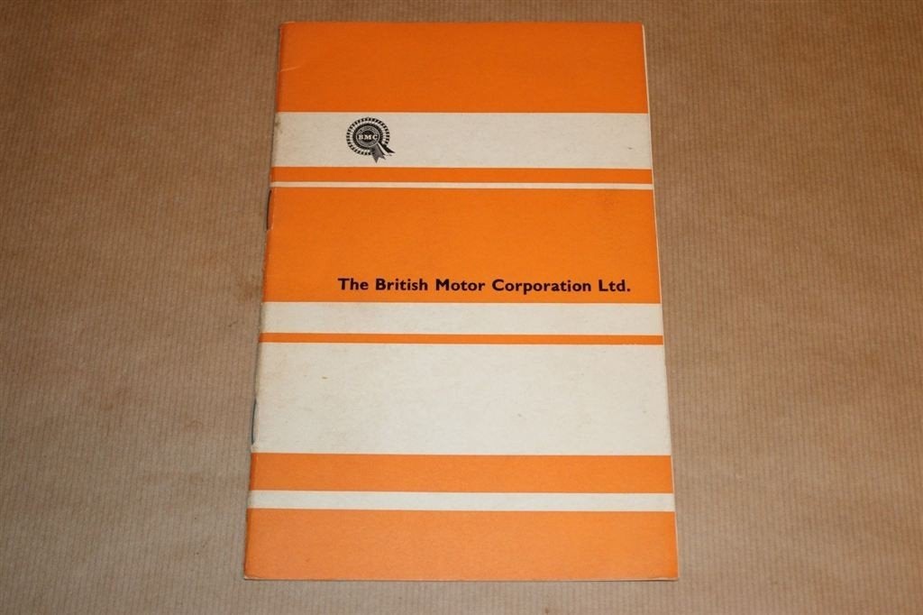 The British Motor Corporation Ltd. - History - 1963, Ophalen of Verzenden, Gelezen, Overige merken