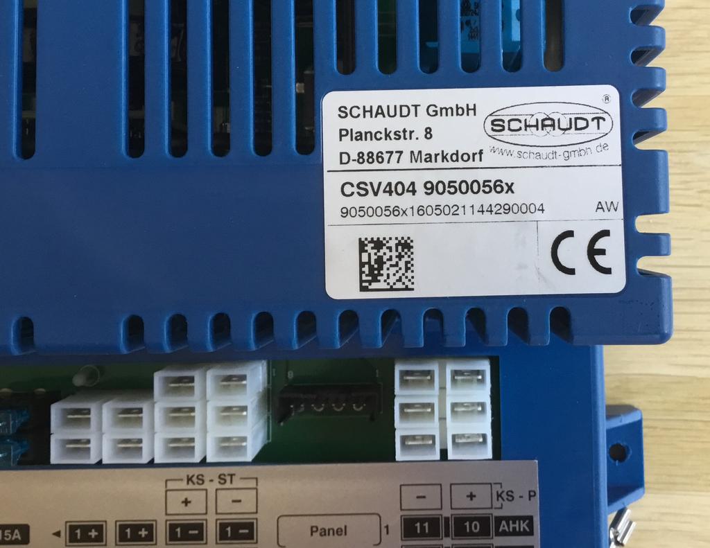 Schaudt CSV404 caravanvoeding, Schaudt, Wjvanlit@kpnmail.nl, Zo goed als nieuw, Planckstr. 8 Markdorf