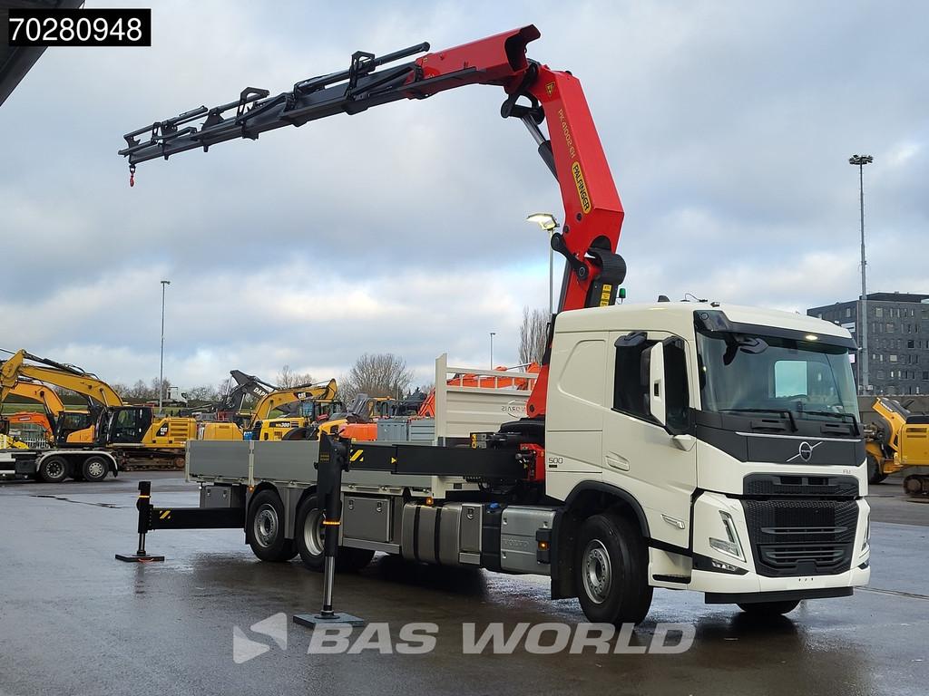 Volvo FM 500 6X2 NEW! Palfinger PK41002 EH-E Kran Crane Lift, Automaat, Euro 6, Wit, Bedrijf