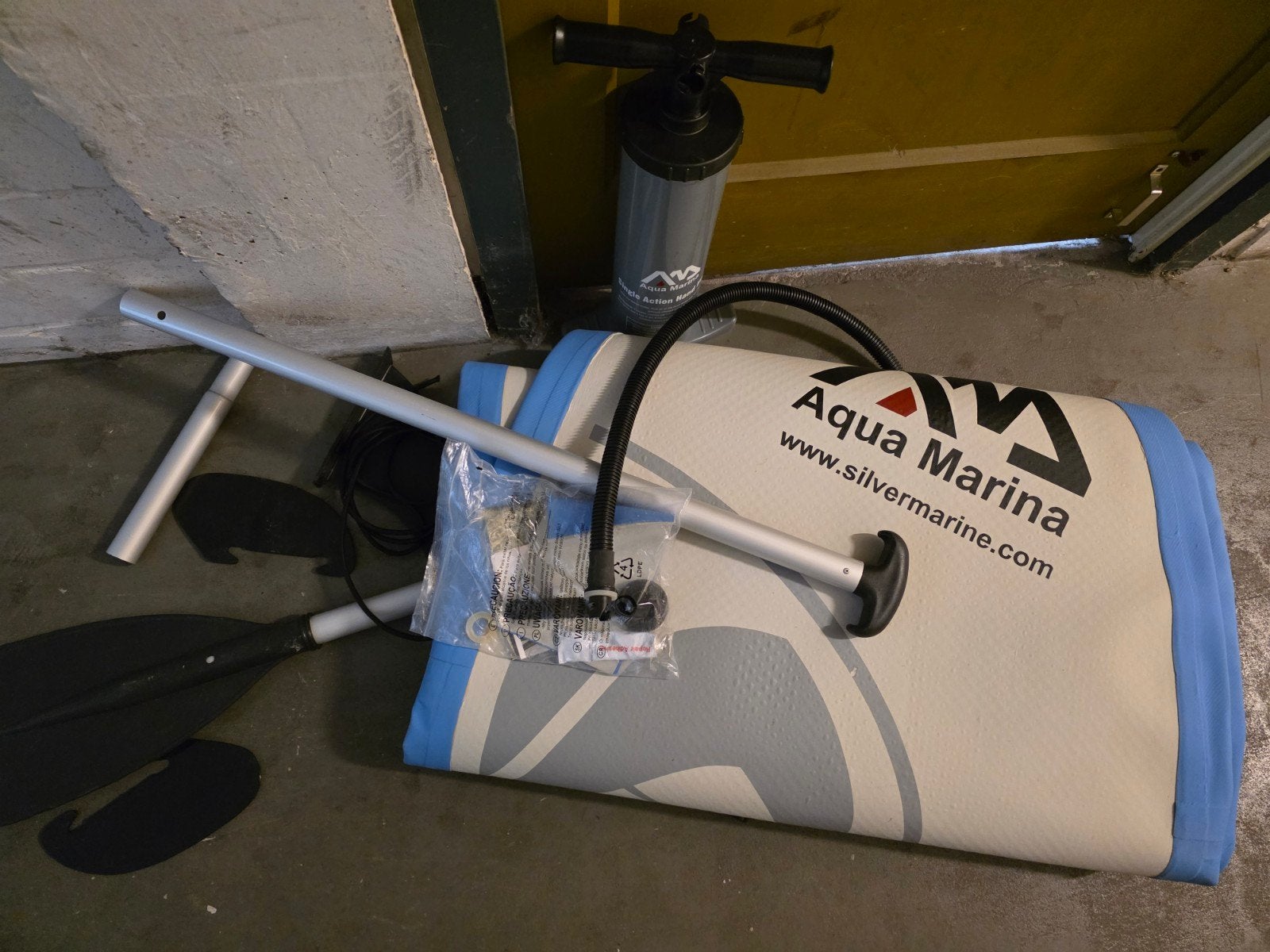 Aqua Marina SUP-board met peddel en pomp, Ophalen, Gebruikt, SUP-boards