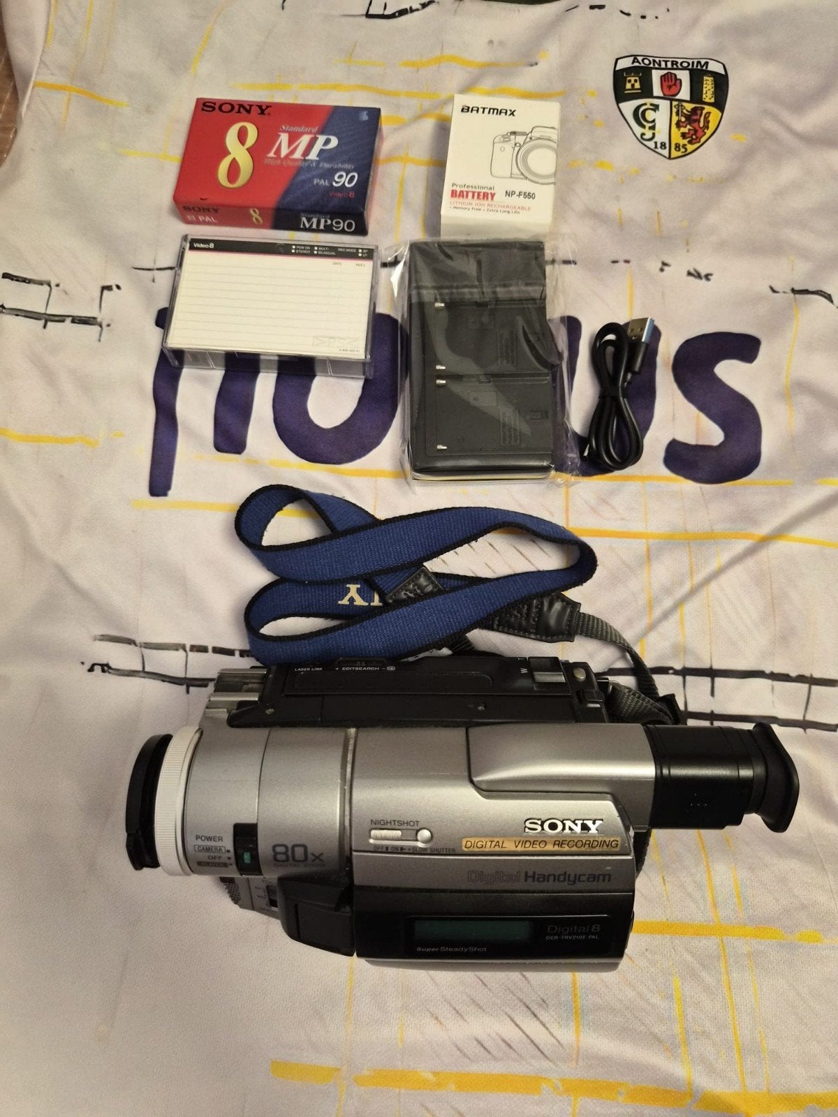 Sony Digital8 DCR-TRV210E PAL Handyman Camcorder, Ophalen of Verzenden, Sony, 20x of meer