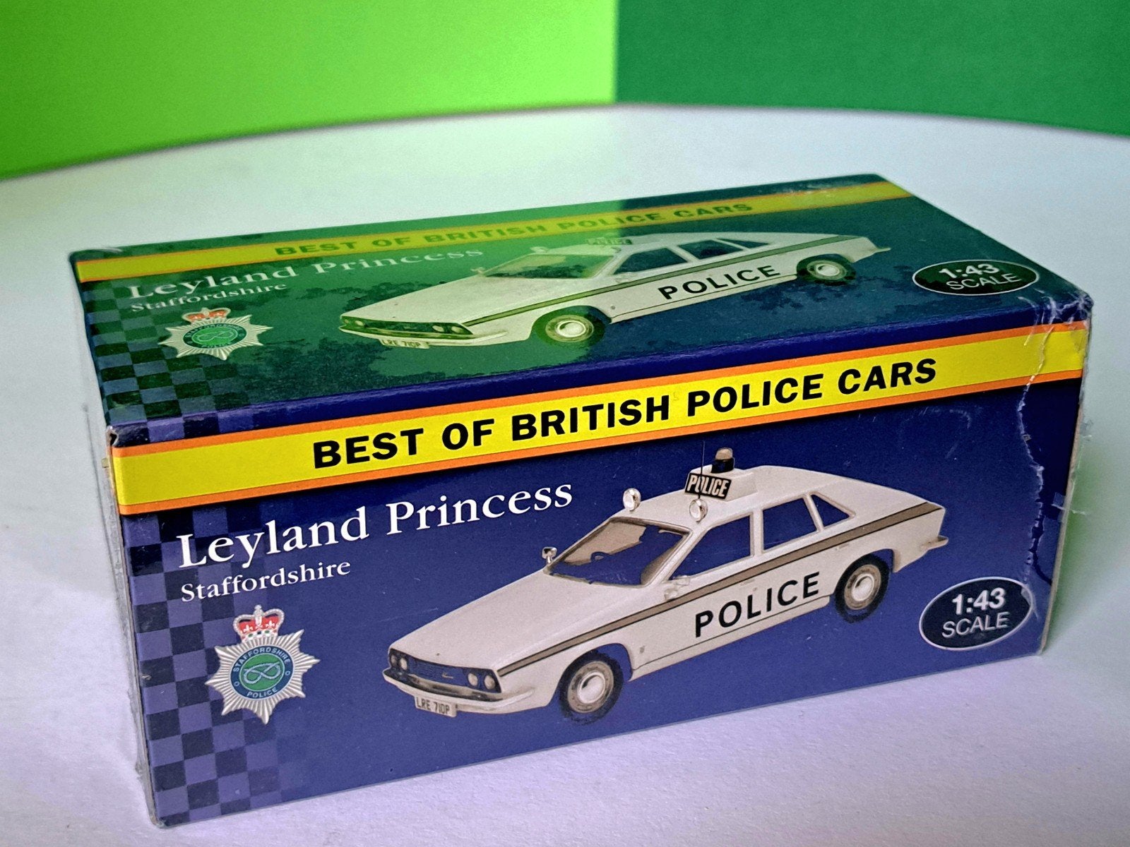 Leyland Princess Politie Auto Schaalmodel 1:43, Ophalen of Verzenden, Nieuw, Auto, Overige merken