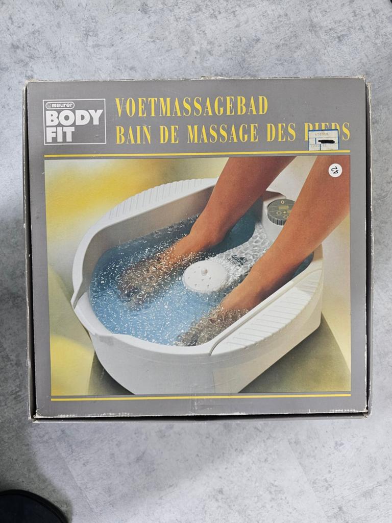Bodyfit voetmassagebad, Verzenden, Zo goed als nieuw, Hand- en Voetverzorging