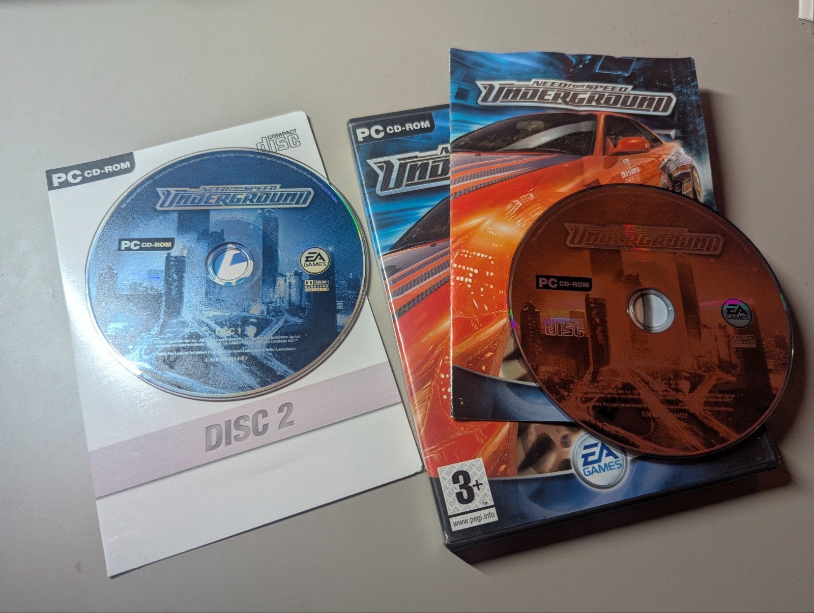 Need for Speed Underground, Spelcomputers en Games, Games | Pc, 1 speler, Racen en Vliegen, Ophalen of Verzenden, Zo goed als nieuw