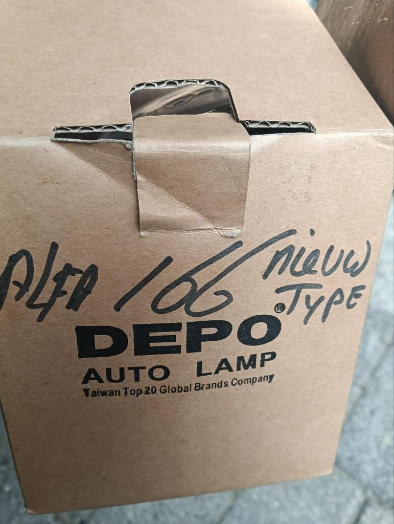 Alfa Romeo 166 mistlamp nieuw type DEPO, Ophalen of Verzenden, Nieuw, Alfa Romeo