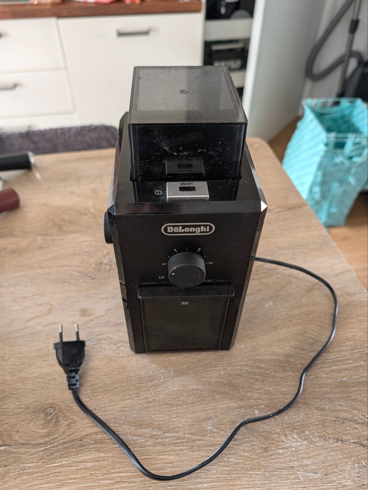 DeLonghi Koffiemolen Electrisch - Gebruikt, Ophalen of Verzenden