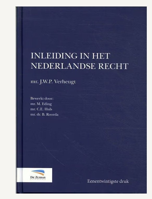 Inleiding in het Nederlandse recht nieuw ingesealed, Boeken, Ophalen of Verzenden, Alpha, Nieuw, HBO