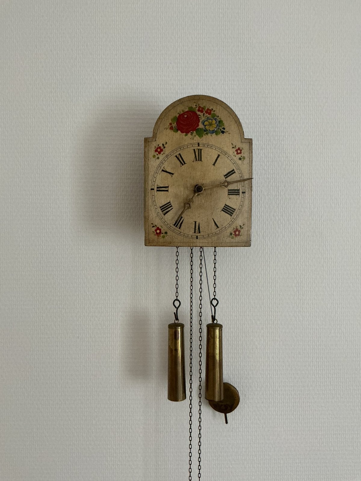 Antieke Schwarzwalder klein formaat appelklokje, Antiek en Kunst, Ophalen