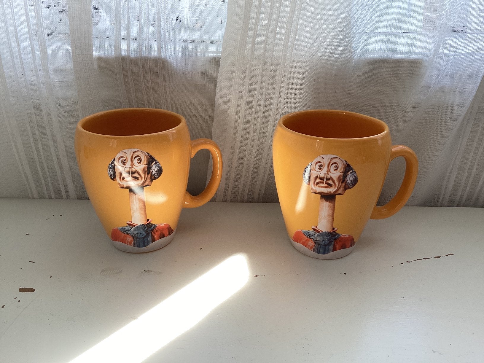Kopjes met langnek, Ophalen of Verzenden, Zo goed als nieuw