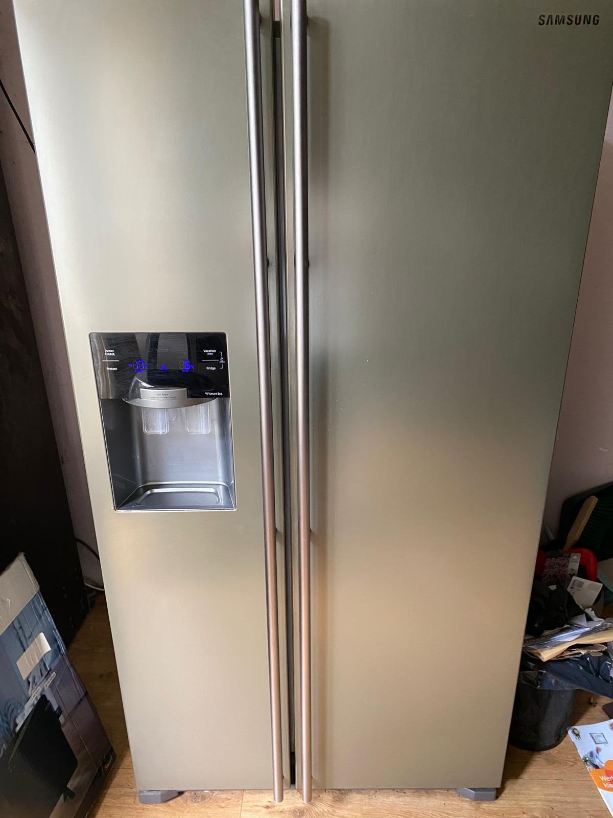 Samsung Americans koelkast, 200 liter of meer, Ophalen, 160 cm of meer