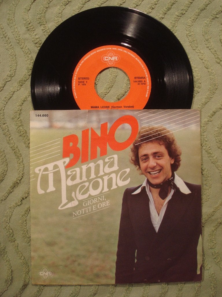 Bino 7" Vinyl Single: ‘Mama Leone - German Version’ (NL), Ophalen of Verzenden, Zo goed als nieuw, 7 inch, Pop
