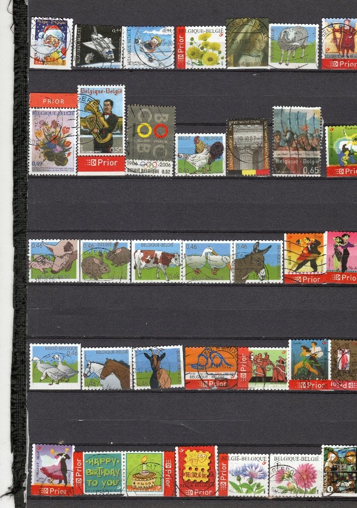 België kavel 119, Verzenden, Gestempeld