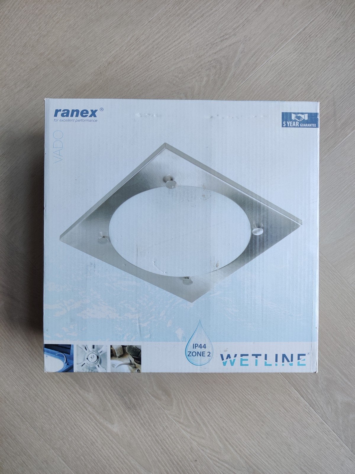 badkamer plafond lamp, Ophalen