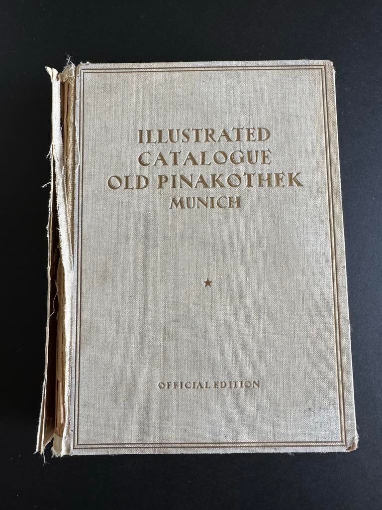 Geïllustreerde Catalogus Oude Pinakothek München, Ophalen of Verzenden