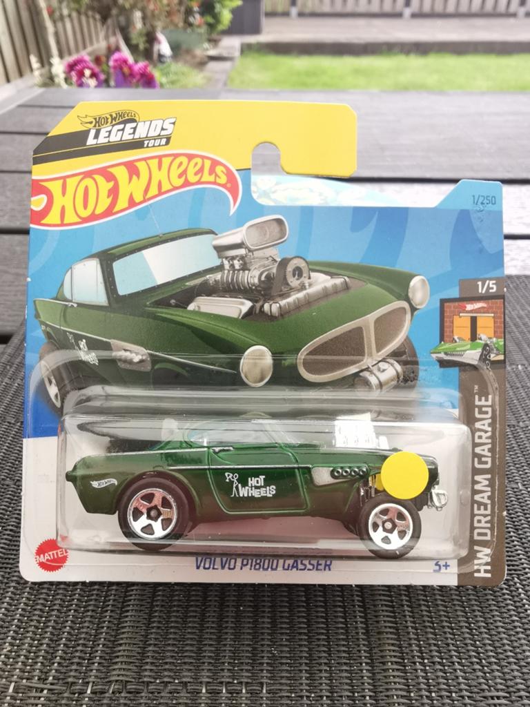 HotWheels Volvo P1800 Gasser groen, Ophalen of Verzenden, Nieuw, Auto