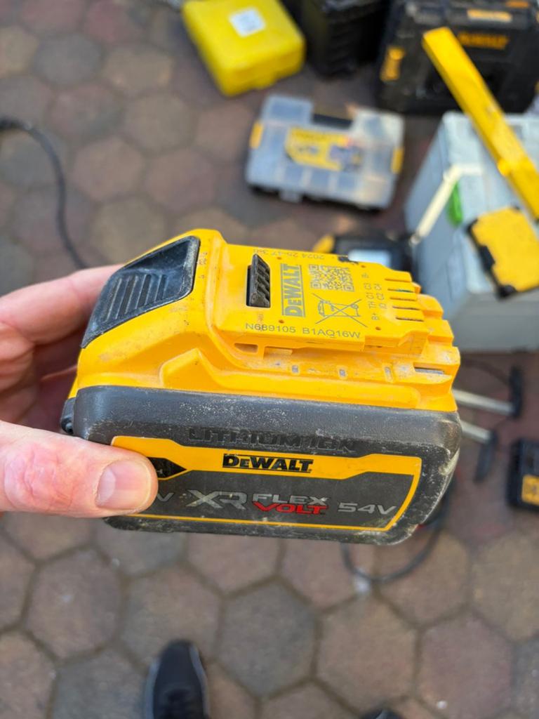 DeWALT XR FlexVolt 54V Accu en 18V Gereedschap, Ophalen of Verzenden, Gebruikt