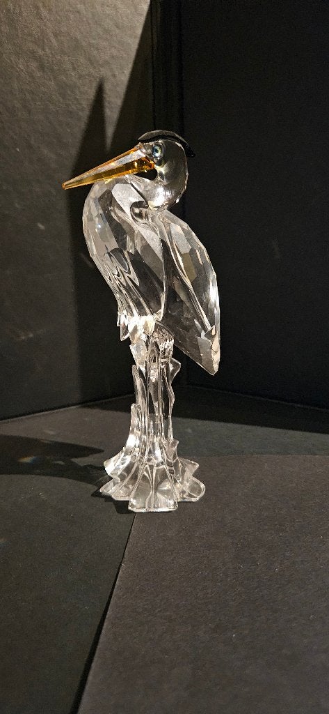 Swarovski 221627 - Zilverreiger, Verzamelen, Swarovski, Ophalen of Verzenden, Zo goed als nieuw, Figuurtje