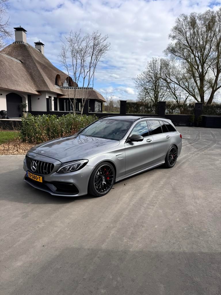 Mercedes-Benz C-Klasse C63s AMG 510pk 2015, Auto's, Automaat, Achterwielaandrijving, USB, Stationwagon
