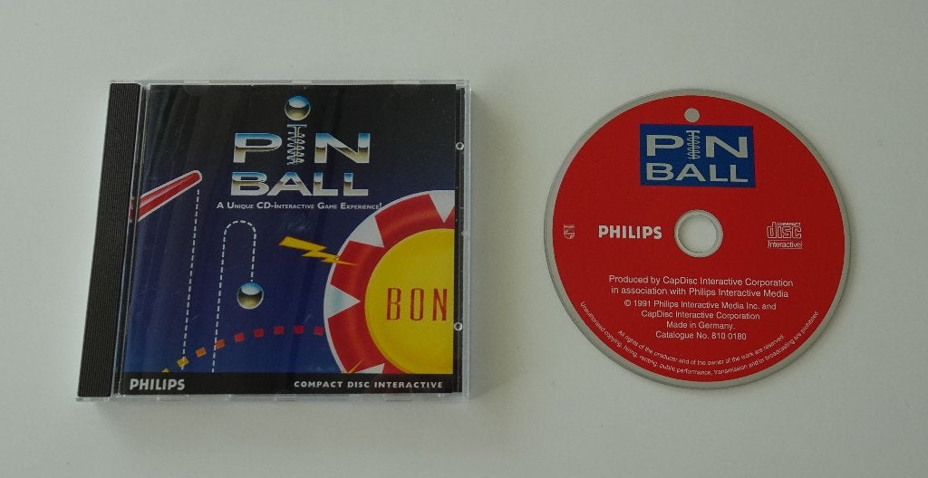 Pinball compleet voor Philips CD-i, Ophalen, 1 speler, Zo goed als nieuw, Vanaf 3 jaar