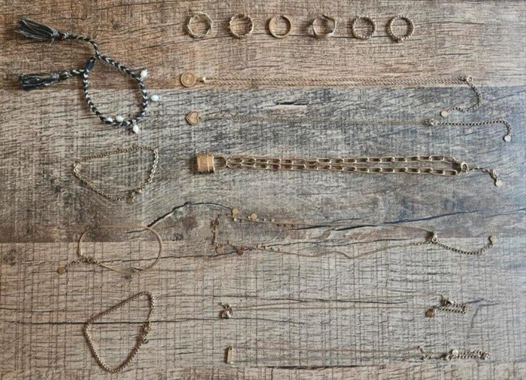 KETTINGEN ARMBANDJES EN RINGEN, Sieraden, Tassen en Uiterlijk, Ophalen of Verzenden, Zo goed als nieuw